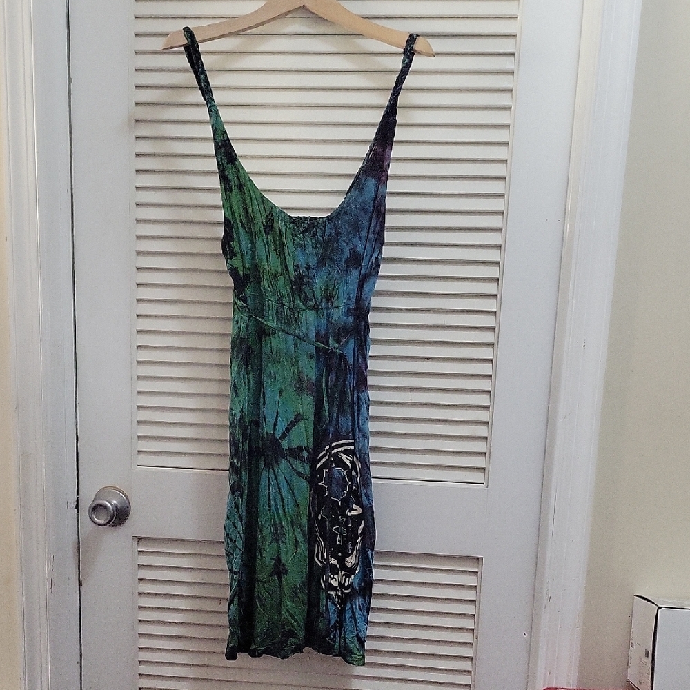 Gypsy Rose Grateful Dead tye-dye dress